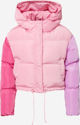 Olivia Rubin Φθινοπωρινό και ανοιξιάτικο μπουφάν 'MEGAN' σε ροζ: μπροστά