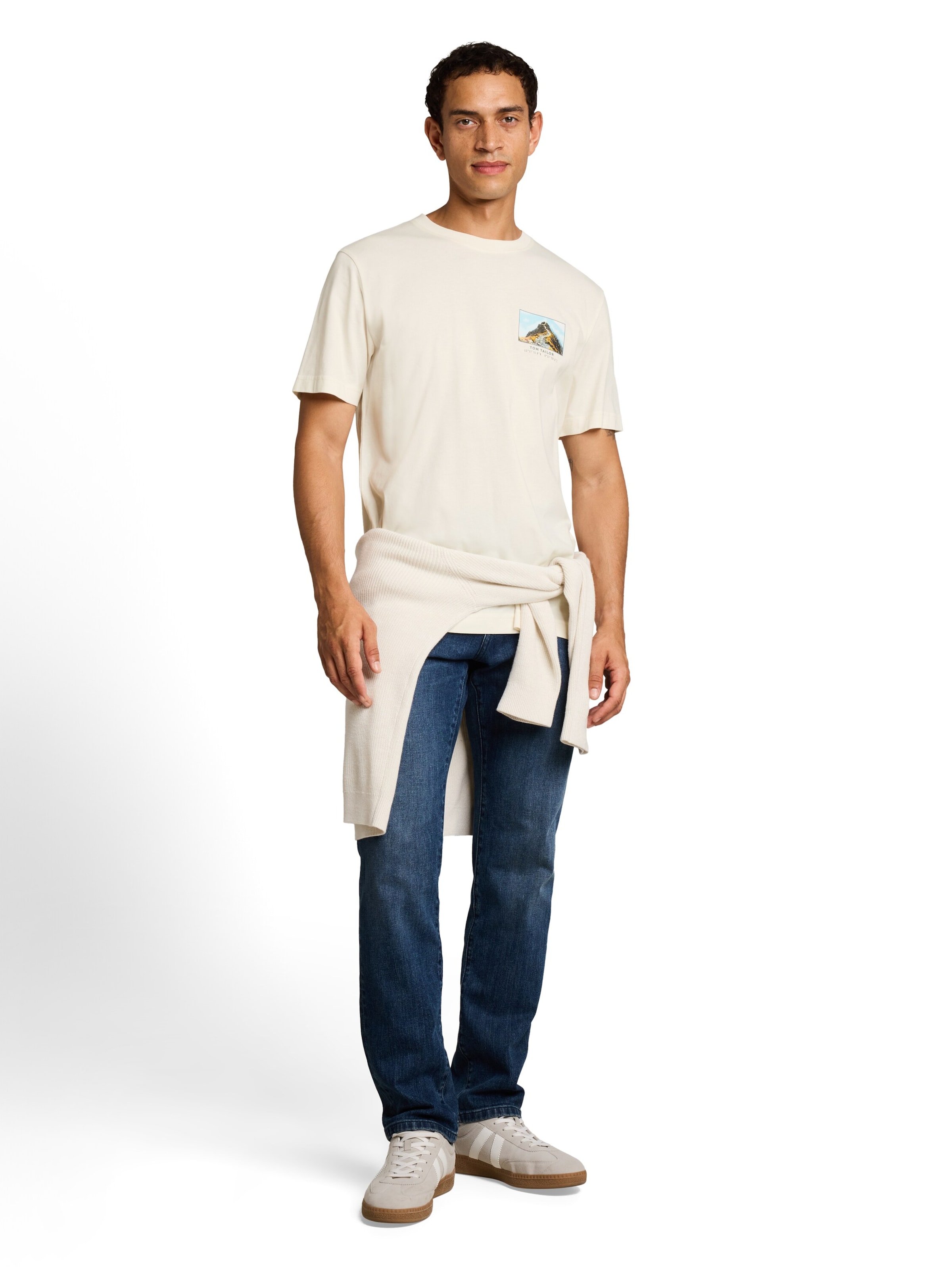 TOM TAILOR Shirt in White