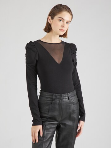 Body a maglietta di ONLY in nero: frontale