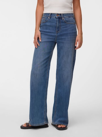 VERO MODA - Pierna ancha Vaquero 'VMOlivia' en azul