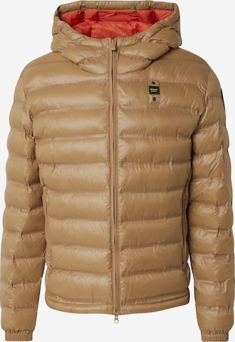 Blauer.USA Winter jacket 'CHARLES' in Brown: front