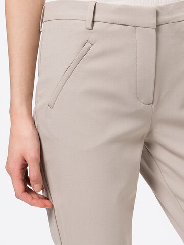 Coupe slim Pantalon chino 'Angelie Pure' FIVEUNITS en beige