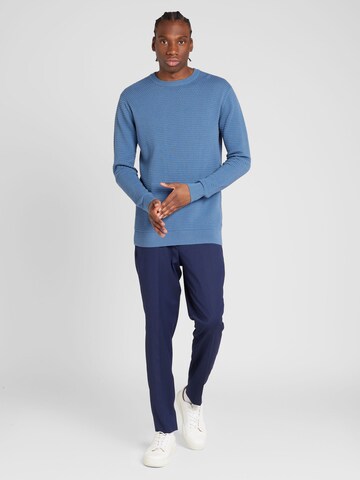 KnowledgeCotton Apparel Pullover 'VAGN' in Blau