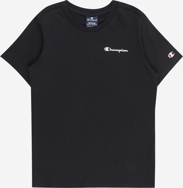 T-Shirt Champion Authentic Athletic Apparel en noir : devant