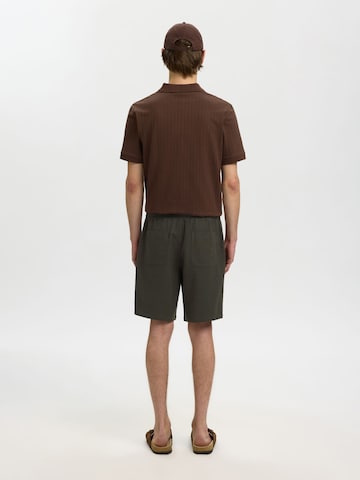 regular Pantaloni di SELECTED in marrone