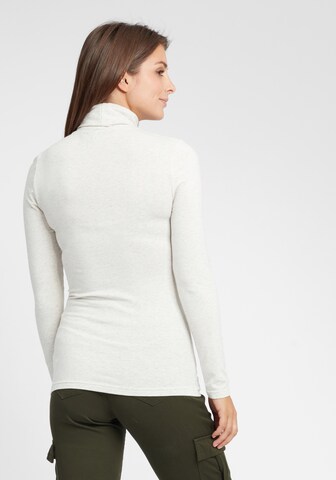 Oxmo Longsleeve 'Rosa' in Weiß