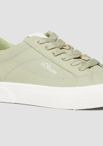 s.Oliver Platform trainers in Green