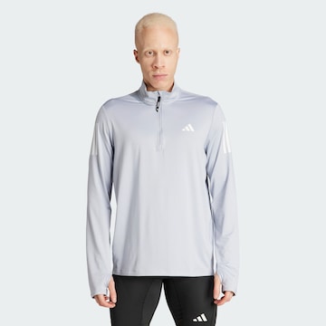 ADIDAS PERFORMANCE Sportjacke 'Own the Run' in Grau