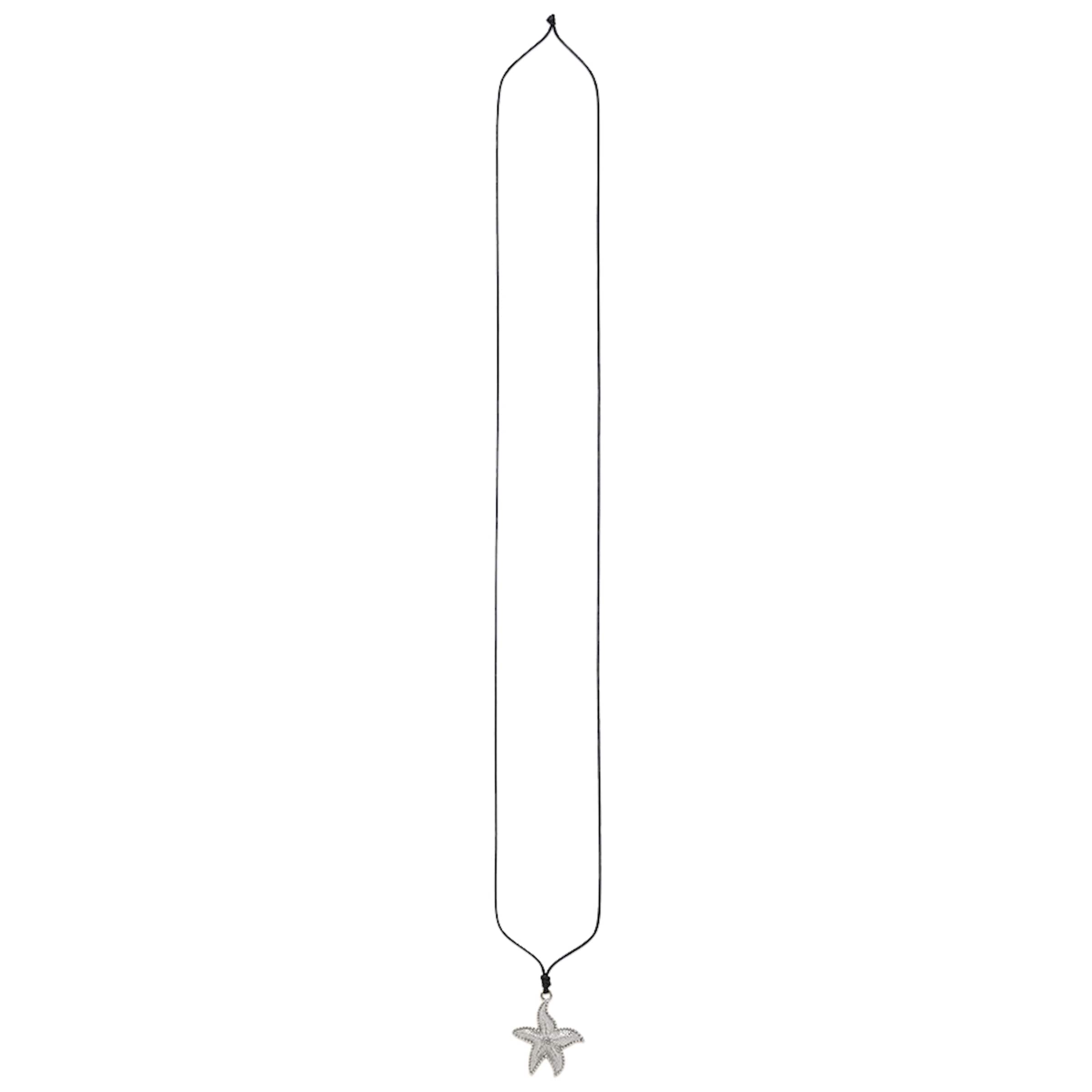 Aniston Necklace in Silver: front
