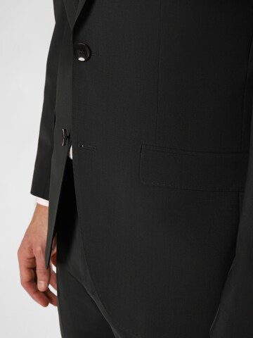 ROY ROBSON Slim Fit Business-Sakko in Schwarz
