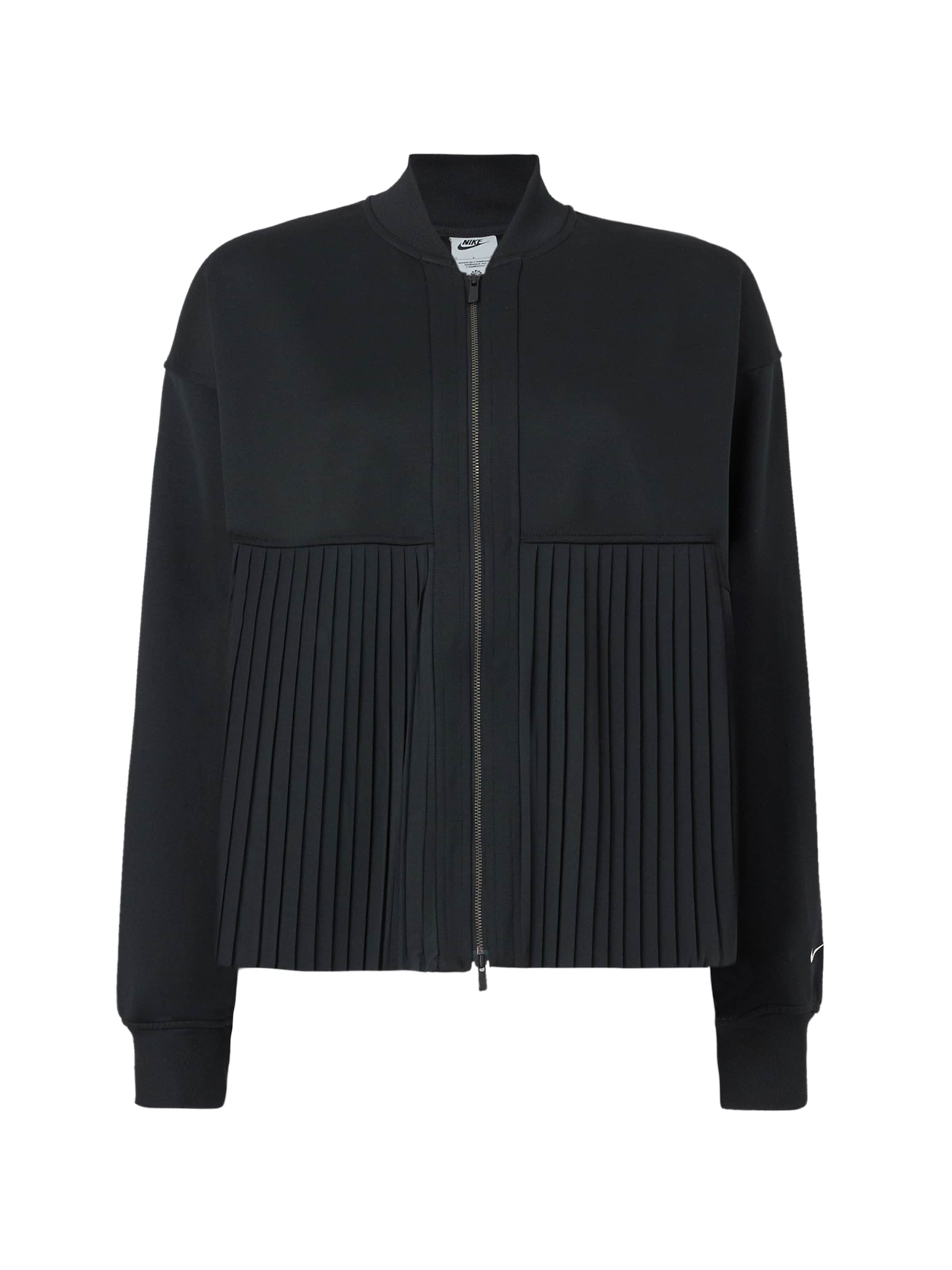 Nike Sportswear Jacke in schwarz / weiß, Produktansicht