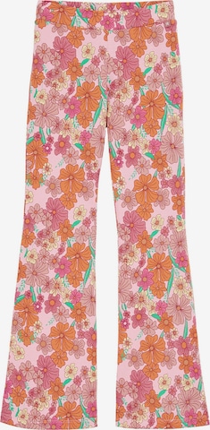 WE Fashion Levenevä Housut värissä vaaleanpunainen: etupuoli