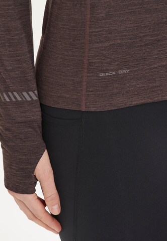 ENDURANCE Performance shirt 'Canna V2' in Brown