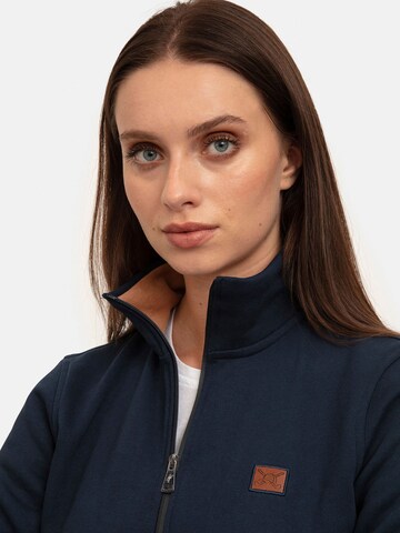 Jacey Quinn Sweatjacke in Blau
