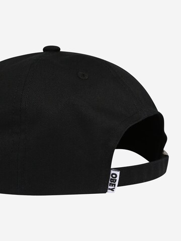 Obey Cap 'Bold' in Schwarz