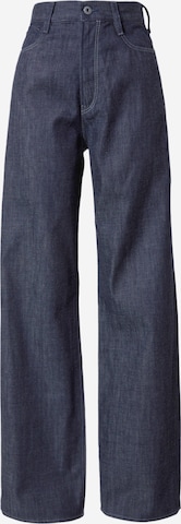 G-Star RAW Wide leg Jeans i blå: framsida