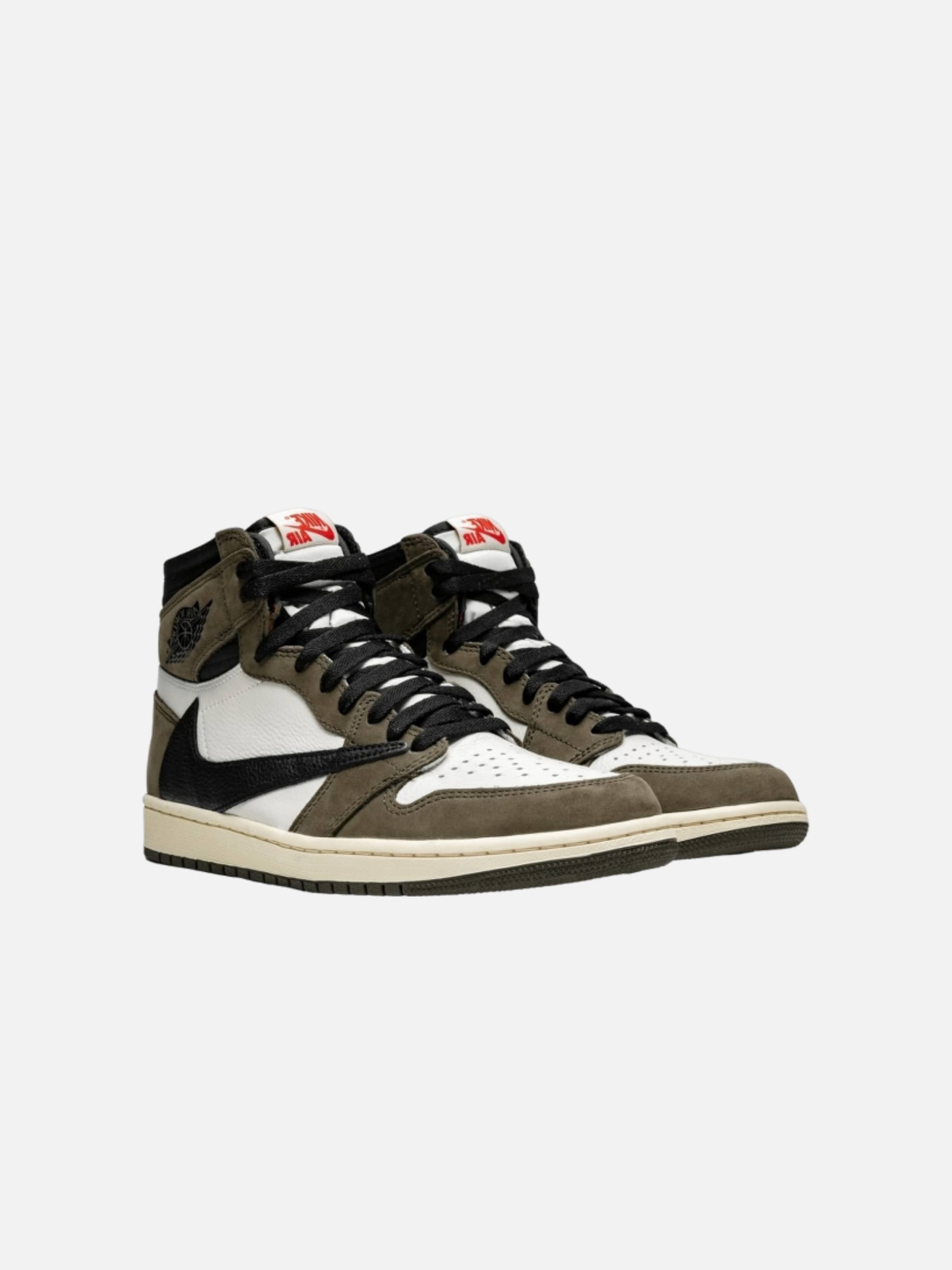 Sneaker alta 'Air 1 Retro High Travis Scott Cactus Jack' di Jordan in marrone
