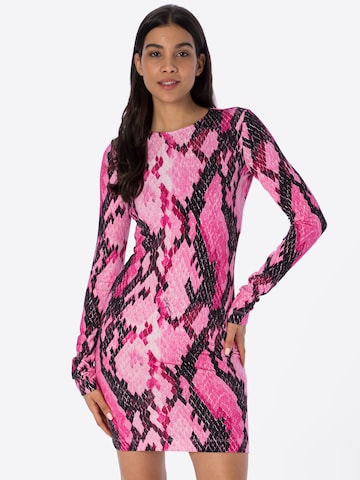 Just Cavalli Φόρεμα σε ροζ: μπροστά