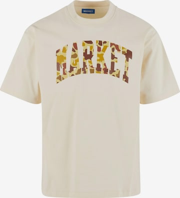 MARKET Shirt 'Duck' in Beige: voorkant