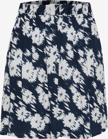 ICHI Skirt 'IHMARRAKECH AOP' in Blue: front