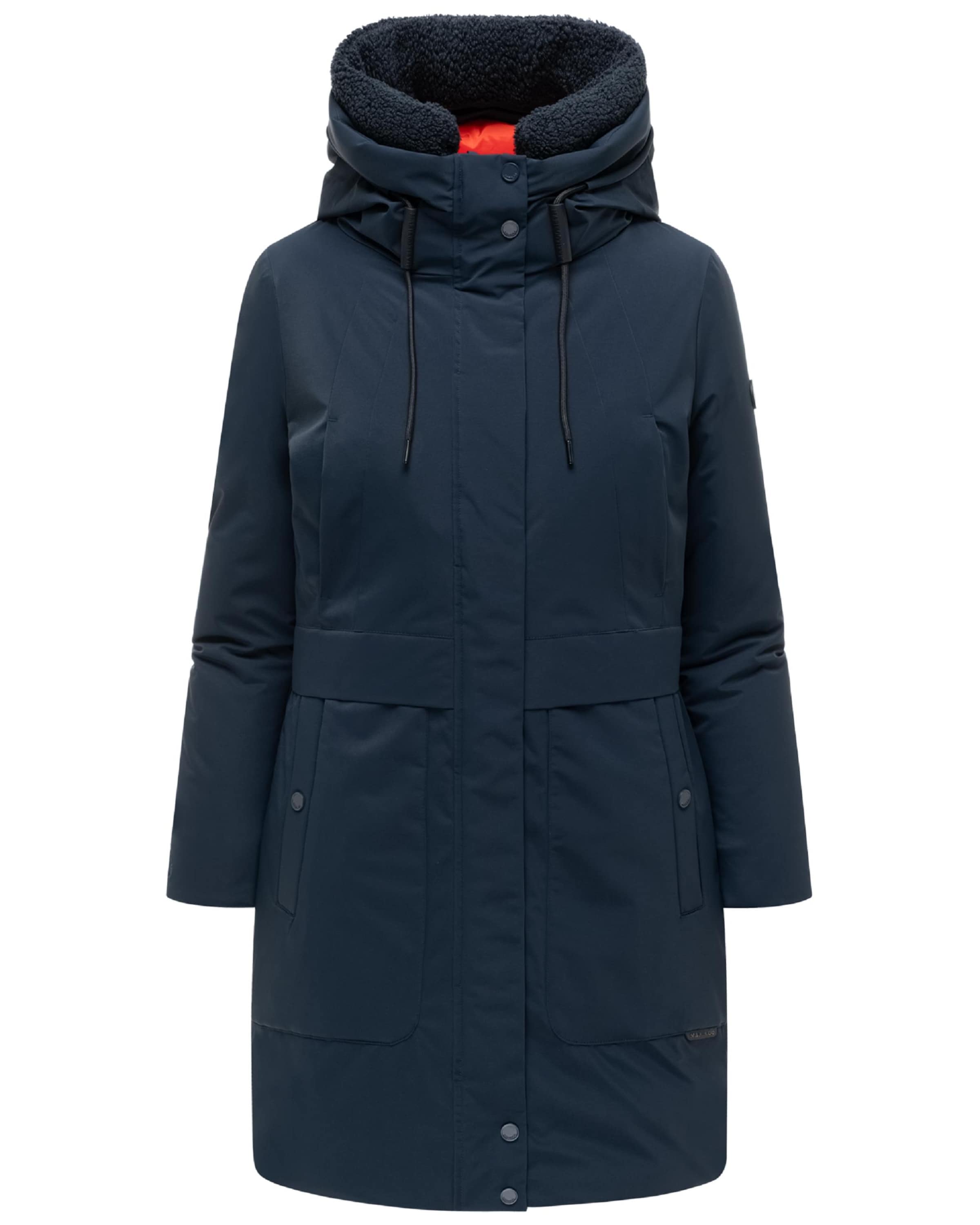Cappotto invernale 'Pakaami 16' di MARIKOO in blu: frontale