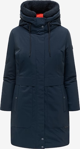 Cappotto invernale 'Pakaami 16' di MARIKOO in blu: frontale