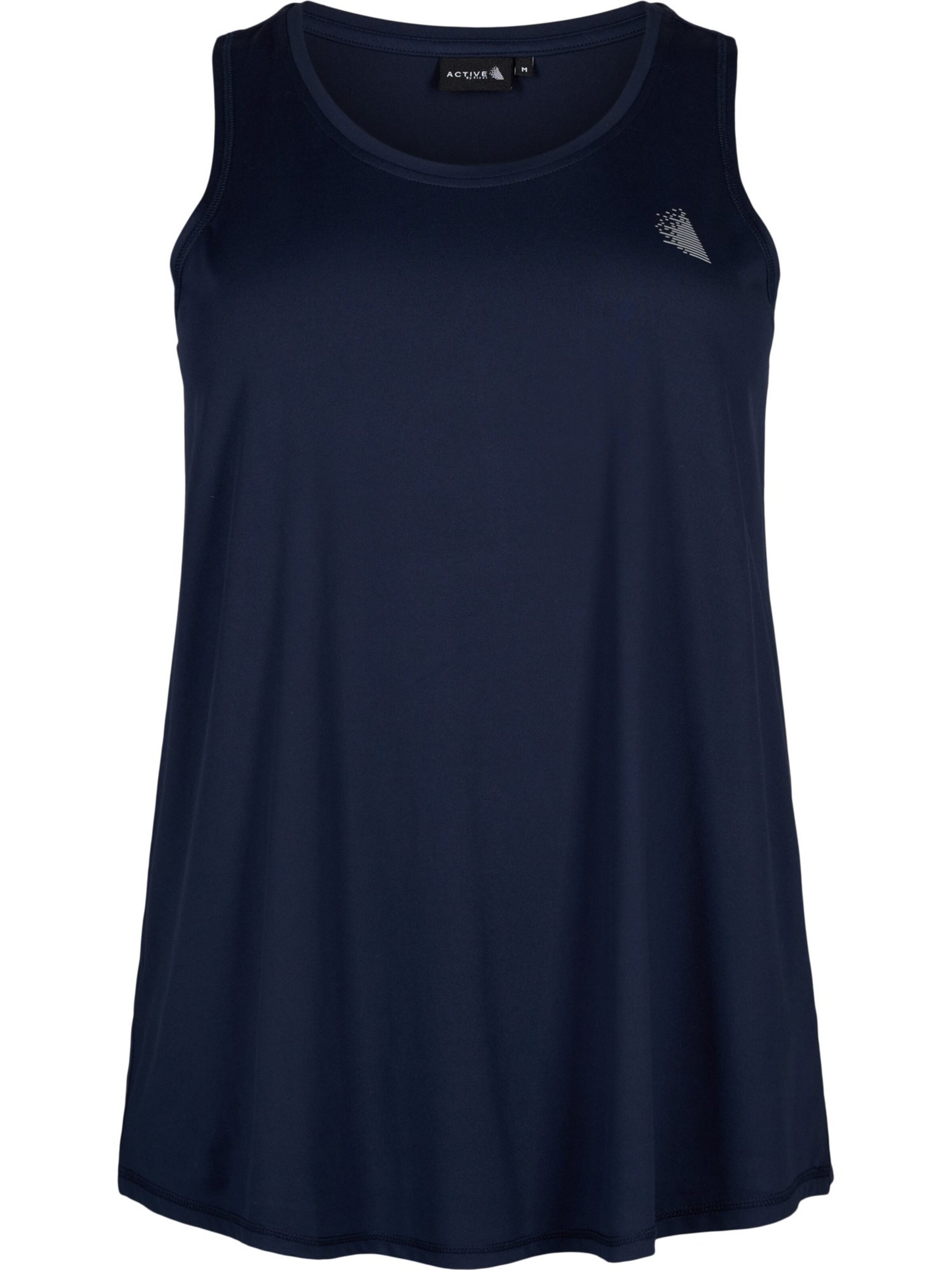 Active by Zizzi Спортивный топ 'ABASIC' в Синий: спереди