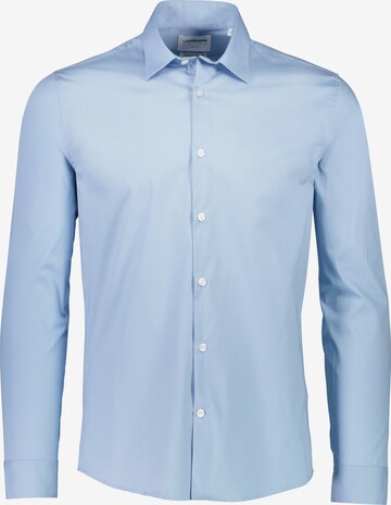 Lindbergh Business Shirt 'Superflex' in Blue: front