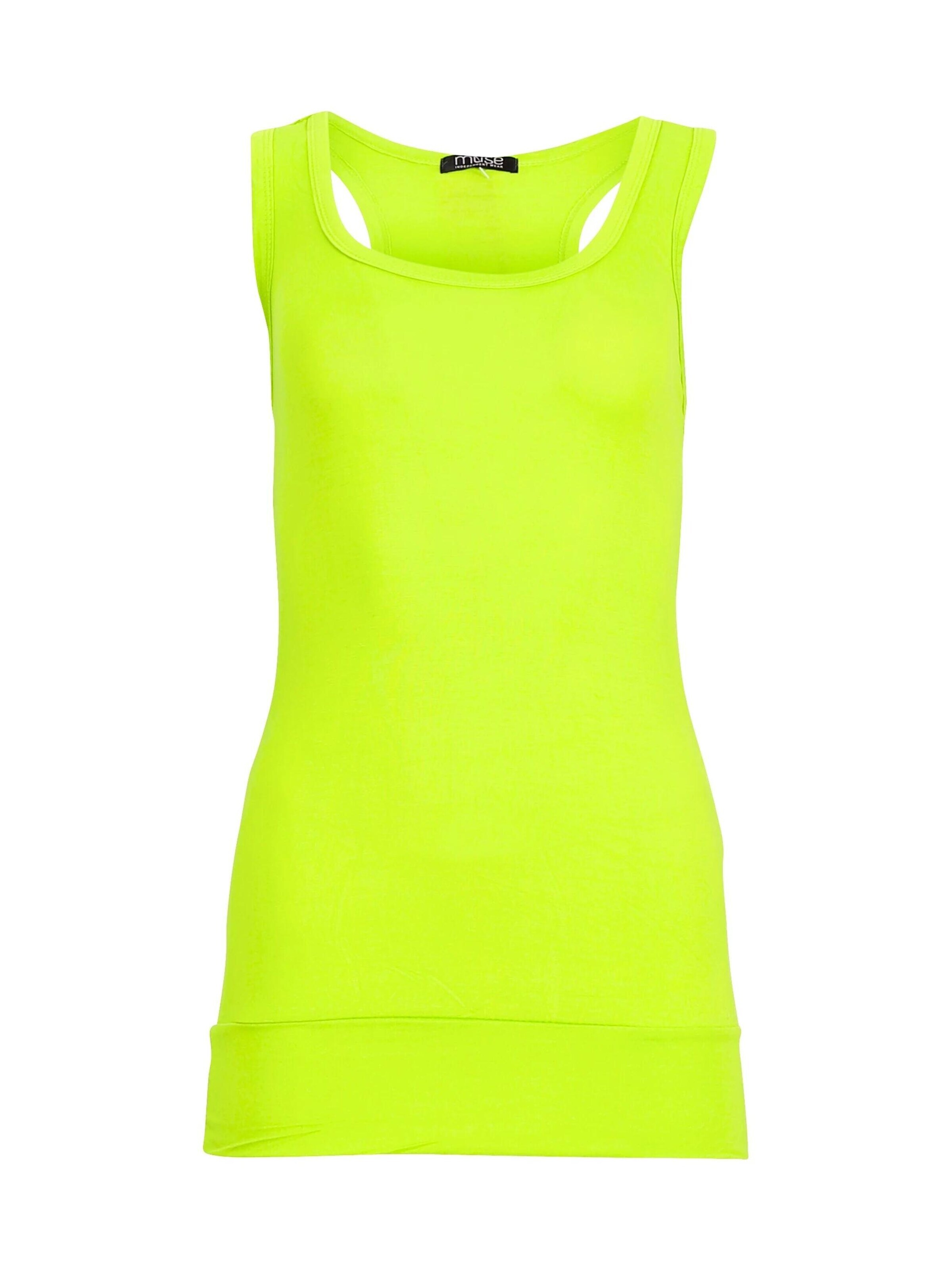 Easy Young Fashion Top in Yellow: front