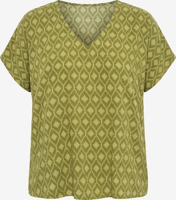 Studio Untold Bluse in Grün: Vorderseite