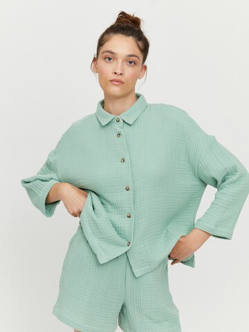 mazine Blouse 'Talima' in Green: front