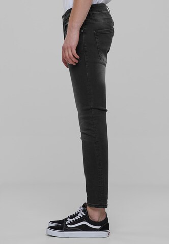 2Y Premium Skinny Jeans in Zwart