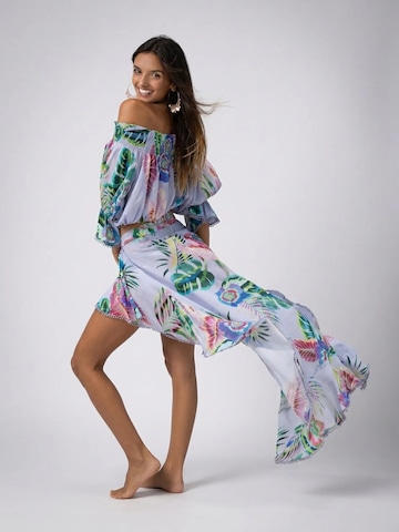Miss June - Falda 'Jupe Asymetrique Bloo' en Mezcla de colores