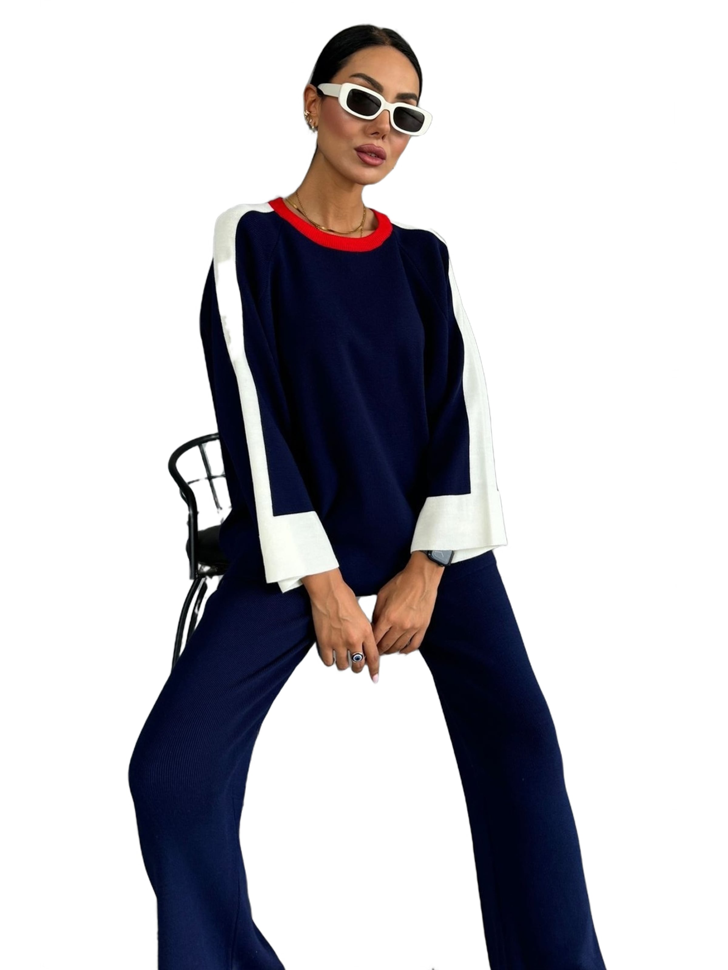 WOMAN VISION Pantsuit in Blue