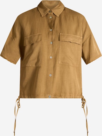 Dixie - Blusa em amarelo: frente