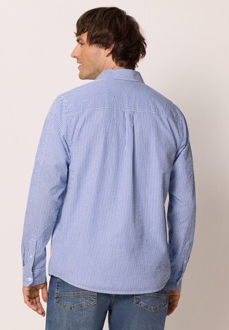Street One MEN Regular Fit Businesshemd in Blau