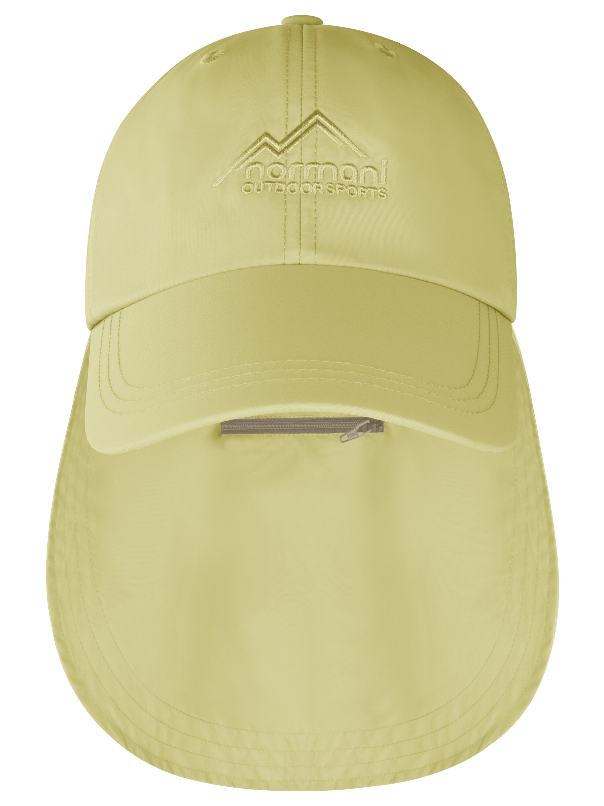 Casquette normani en jaune