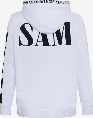 UNCLE SAM Sweatshirt in Weiß