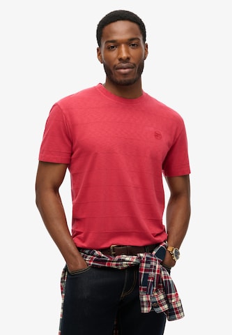 Superdry Koszulka w kolorze czerwony: przód