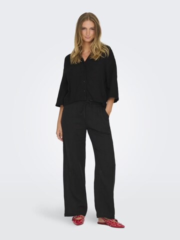 Wide leg Pantaloni 'JDYUma' di JDY in nero