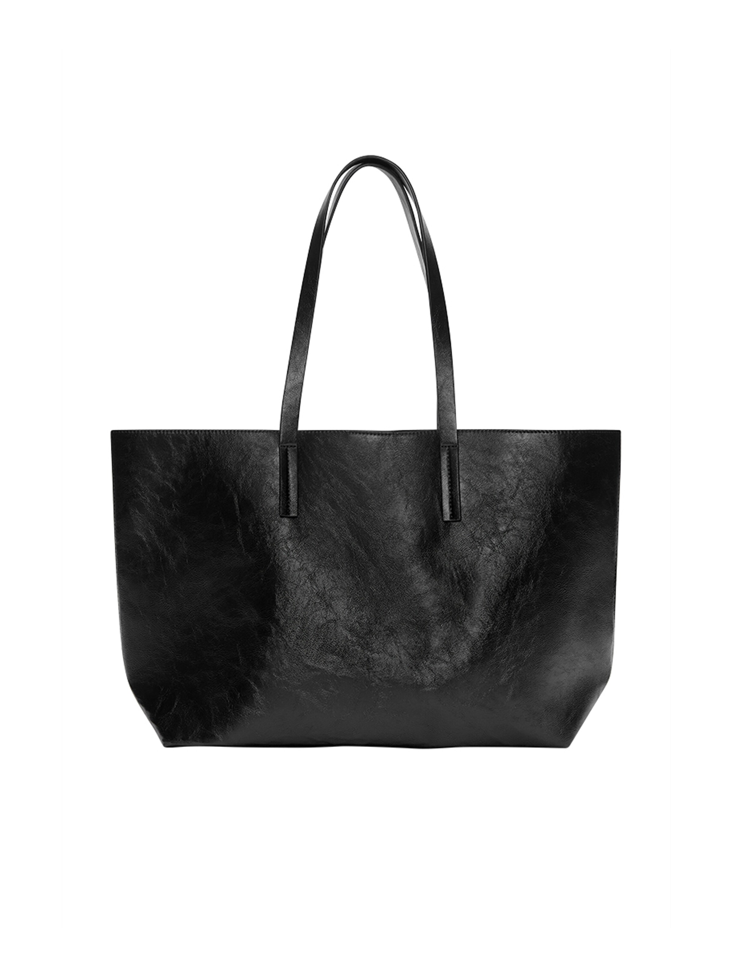 Pull&Bear Shopper in Schwarz: Vorderseite