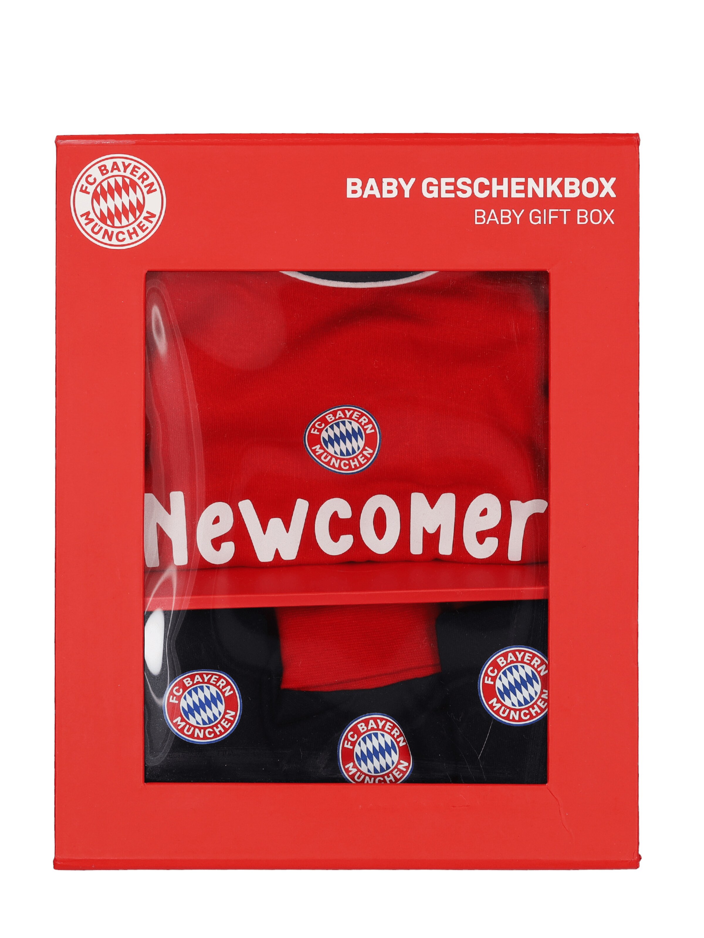 FC BAYERN MÜNCHEN Set 'Newcomer' in Rot