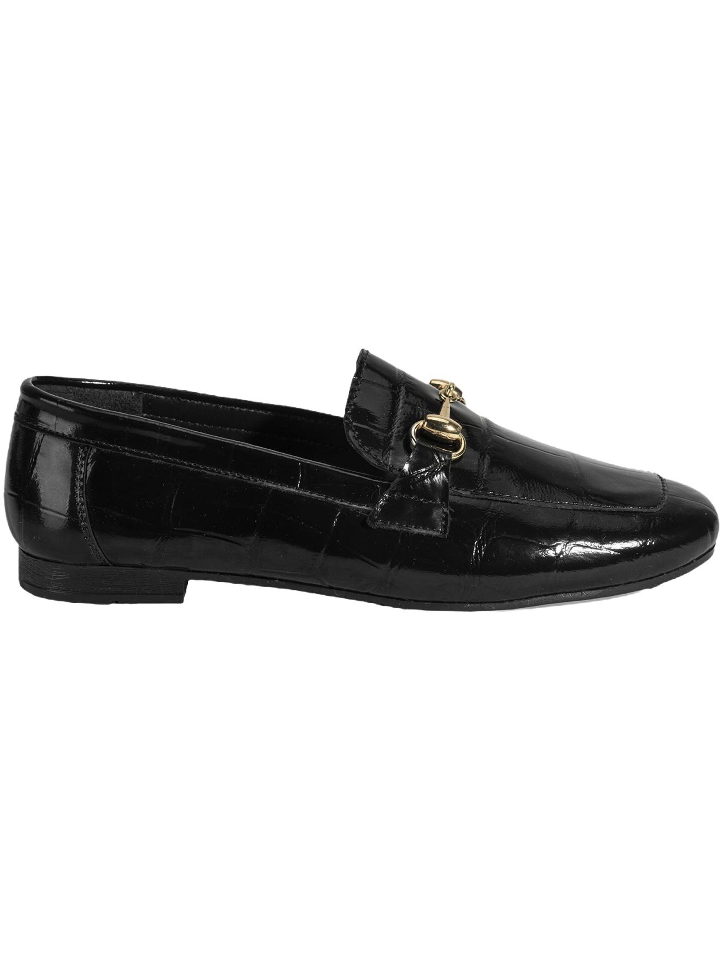Desa Mocassins 'Loafer' in Zwart