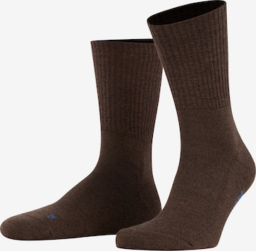 FALKE Socken 'Walkie Light' in Braun: Vorderseite