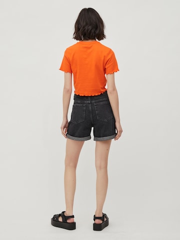 VILA Shirt in Orange