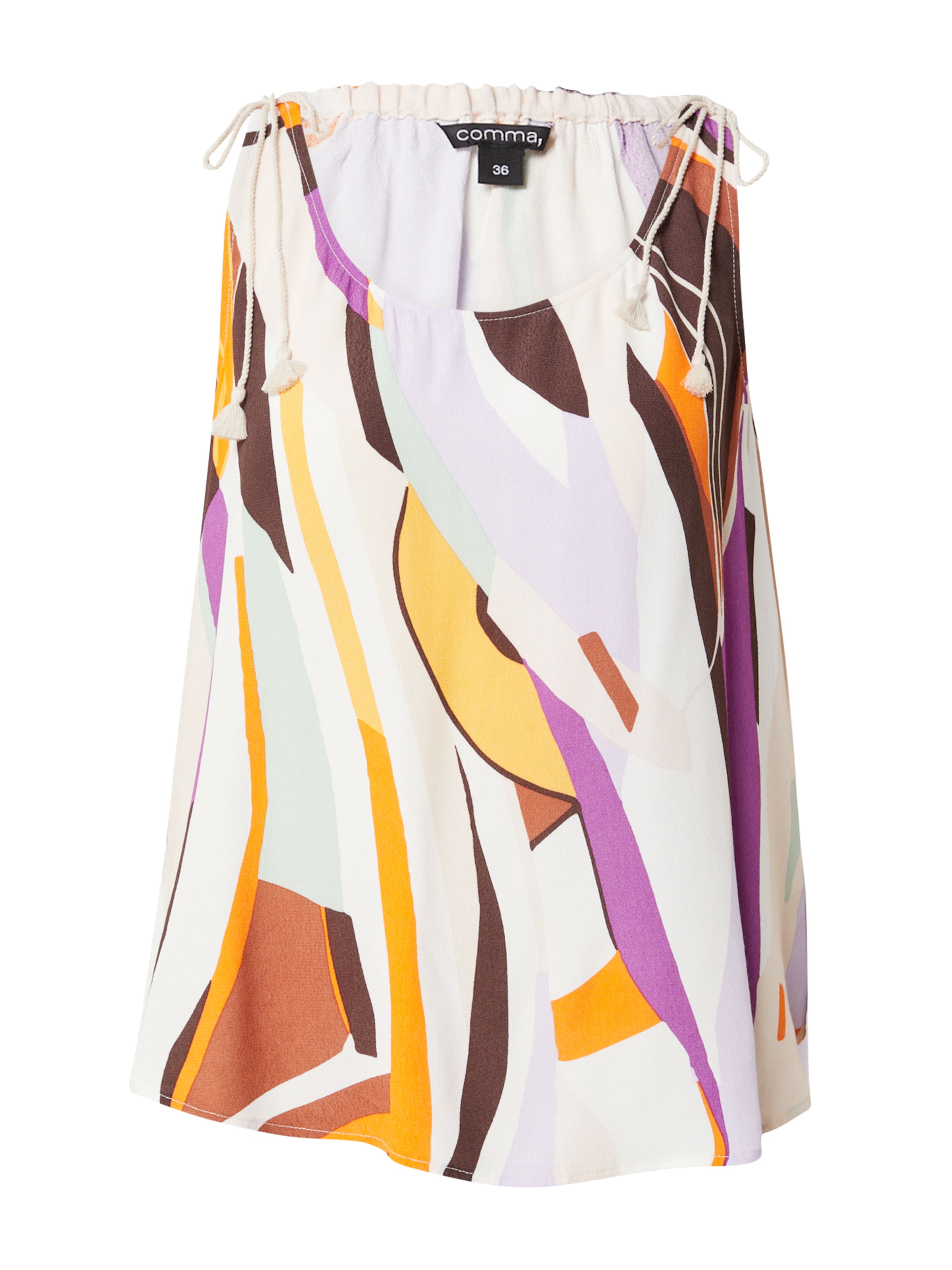 Chemisier COMMA en mélange de couleurs : devant