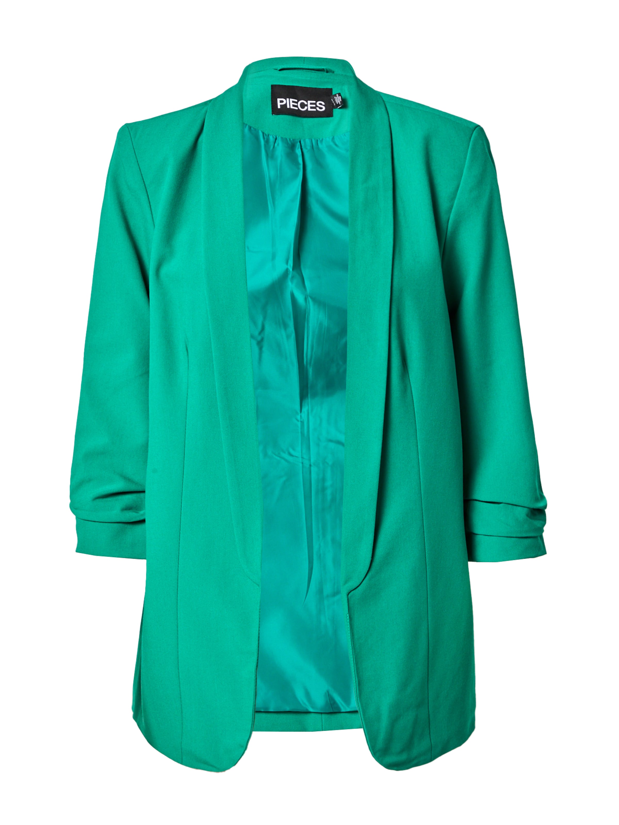 Blazer 'Bosella' di PIECES in verde: frontale