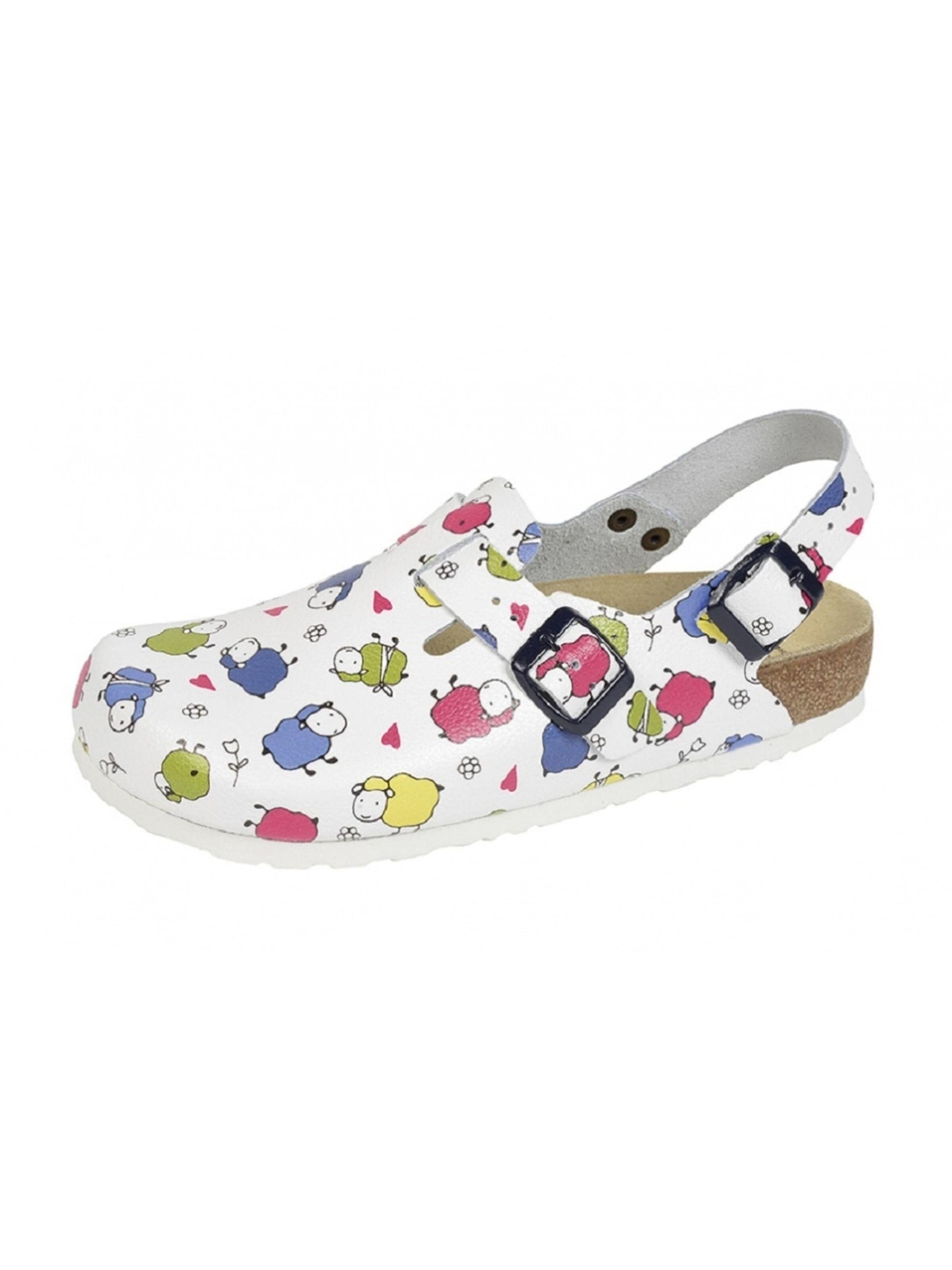 Weeger Clogs 'Clog Art. 41610-14'‌ in Weiß: Vorderseite