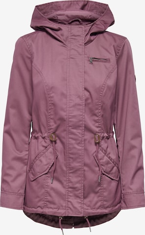 Only Tall Between-Seasons Parka 'ONLLORCA' in Pink: front
