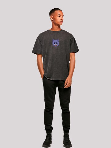T-Shirt 'Evil smiling furry' emoji couture en noir
